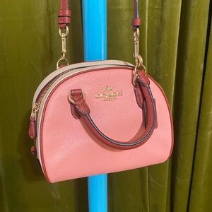 Small pink coach bag